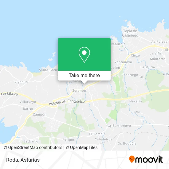 Roda map