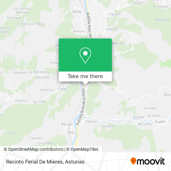 Recinto Ferial De Mieres map
