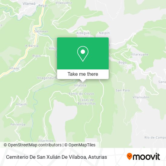 Pq. Vilaboa (San Xulián) map