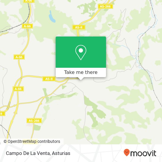 mapa Campo De La Venta