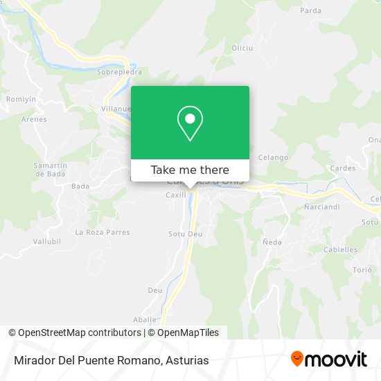 Mirador Del Puente Romano map