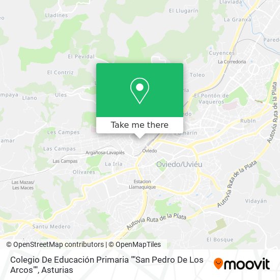 Colegio De Educación Primaria ""San Pedro De Los Arcos"" map