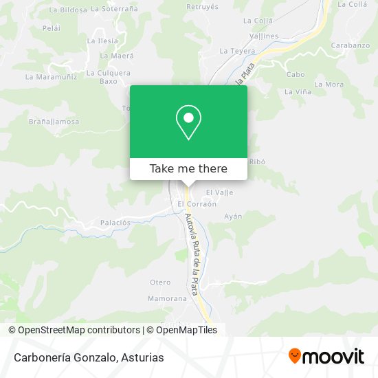 Carbonería Gonzalo map