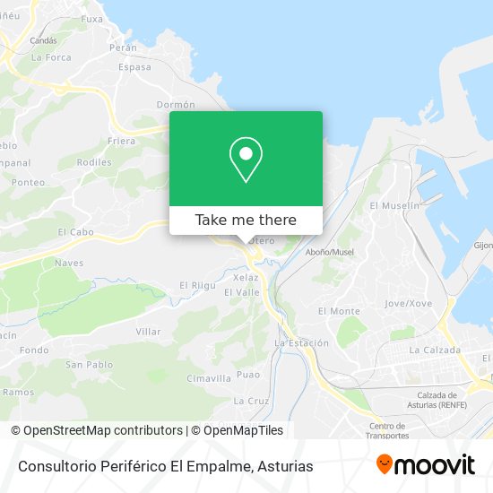Consultorio Periférico El Empalme map