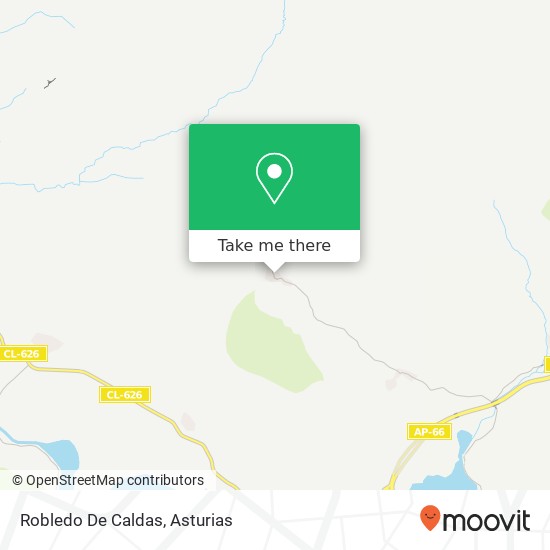 Robledo De Caldas map