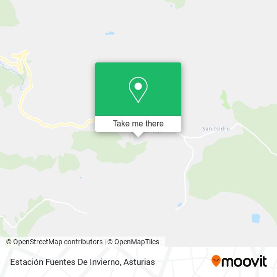 Estación Fuentes De Invierno map