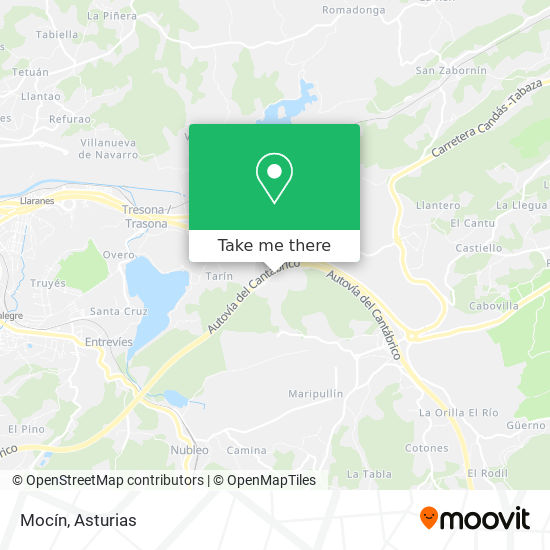 02976 Train Route Map How To Get To Mocín In Corvera De Asturias By Bus Or Train?