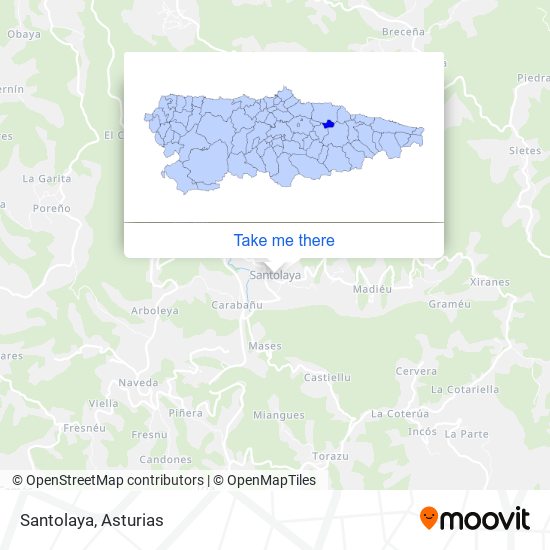 Santolaya map