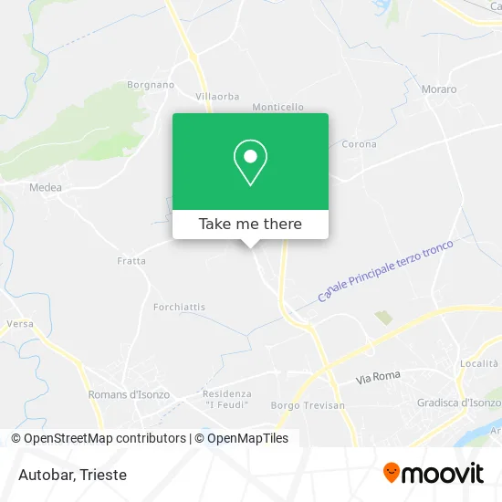 Autobar map