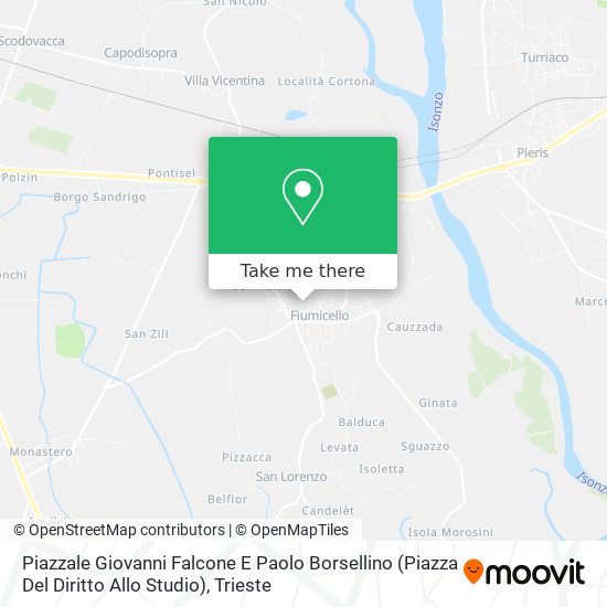 Piazzale Giovanni Falcone E Paolo Borsellino (Piazza Del Diritto Allo Studio) map