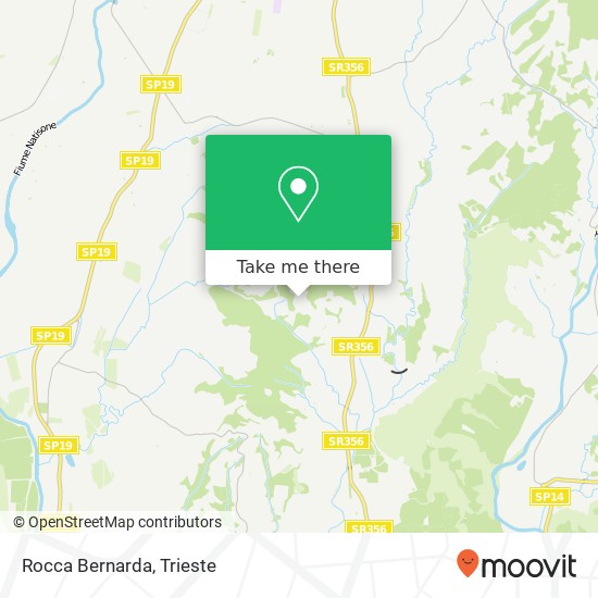 Rocca Bernarda map