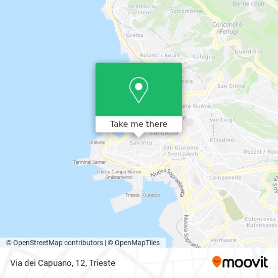 Via dei Capuano, 12 map