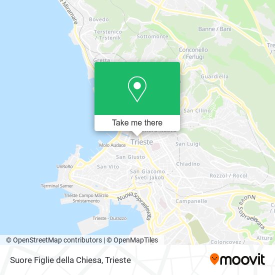 Suore Figlie della Chiesa map