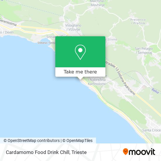 Cardamomo Food Drink Chill map