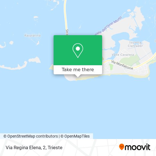 Via Regina Elena, 2 map