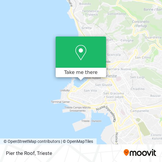 Pier the Roof map