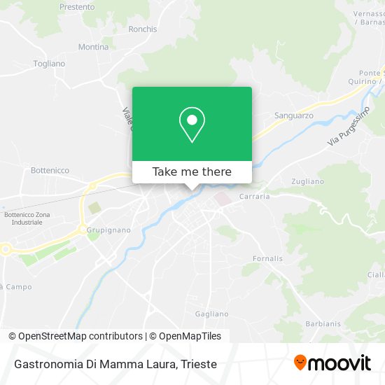 Gastronomia Di Mamma Laura map