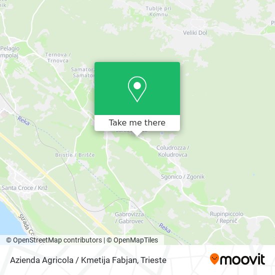 Azienda Agricola / Kmetija Fabjan map