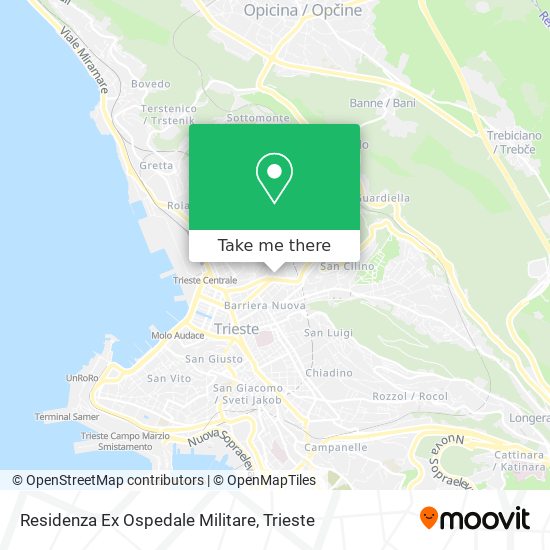 Residenza Ex Ospedale Militare map