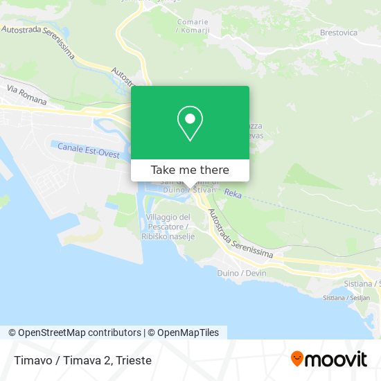 Timavo / Timava 2 map