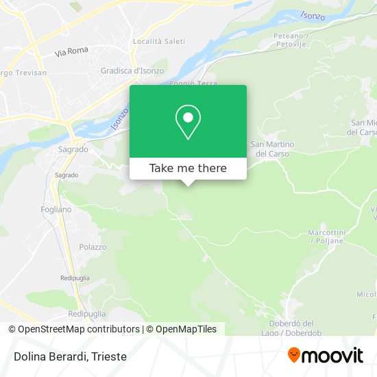Dolina Berardi map