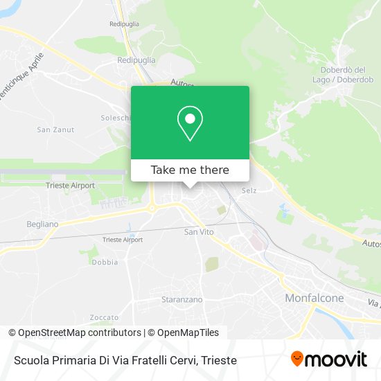 Scuola Primaria Di Via Fratelli Cervi map