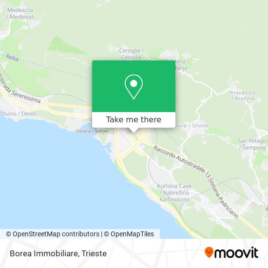 Borea Immobiliare map