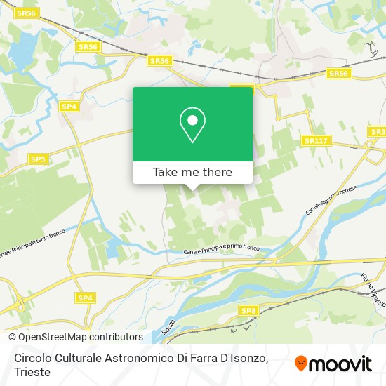 Circolo Culturale Astronomico Di Farra D'Isonzo map