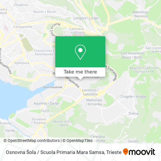 Osnovna Šola / Scuola Primaria Mara Samsa map