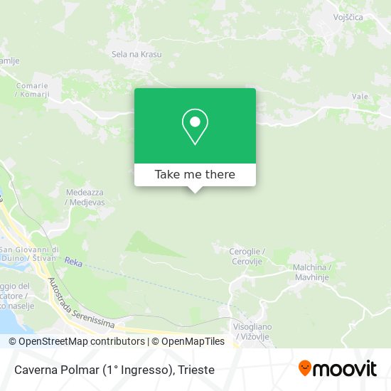 Caverna Polmar (1° Ingresso) map