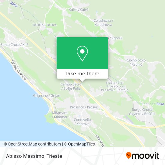 Abisso Massimo map