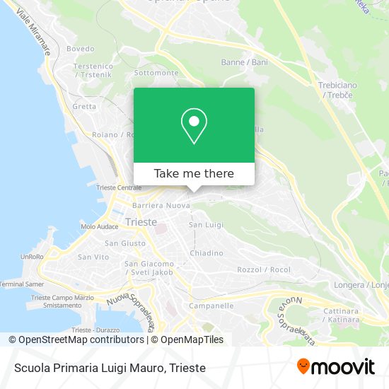 Scuola Primaria Luigi Mauro map