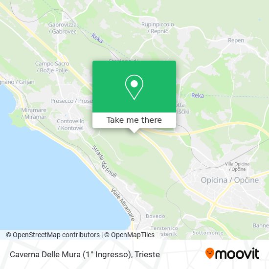 Caverna Delle Mura (1° Ingresso) map