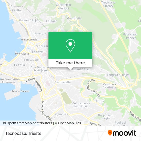 Tecnocasa map