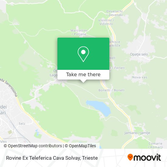 Rovine Ex Teleferica Cava Solvay map