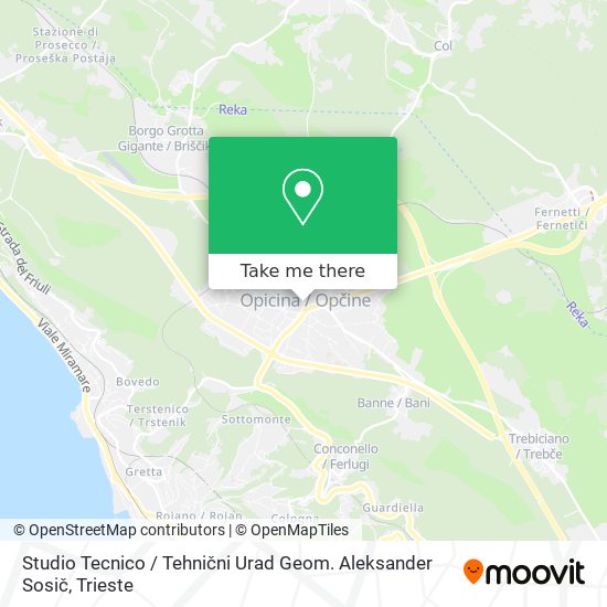 Studio Tecnico / Tehnični Urad Geom. Aleksander Sosič map