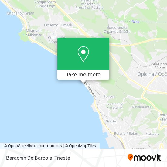 Barachin De Barcola map