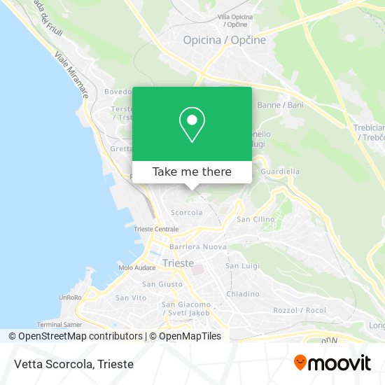 Vetta Scorcola map