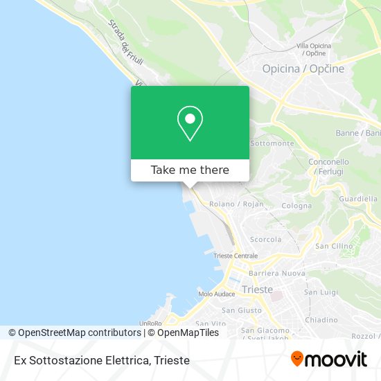 Ex Sottostazione Elettrica map