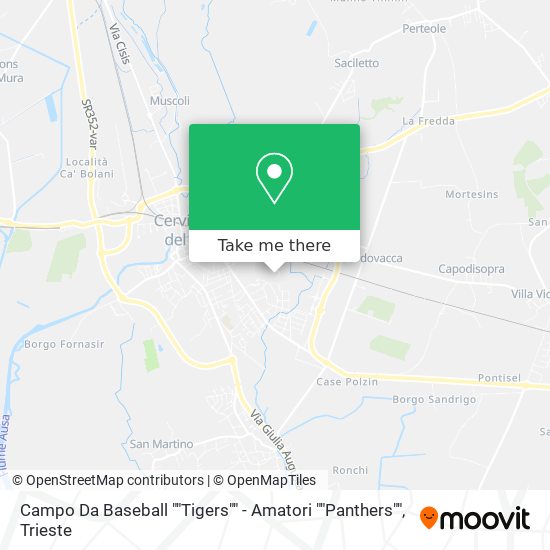 Campo Da Baseball ""Tigers"" - Amatori ""Panthers"" map