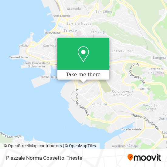 Piazzale Norma Cossetto map
