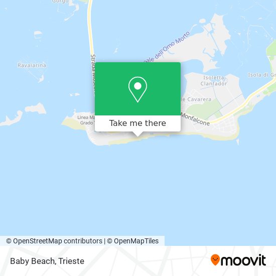 Baby Beach map