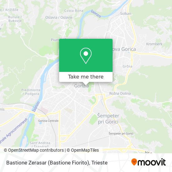 Bastione Zerasar (Bastione Fiorito) map