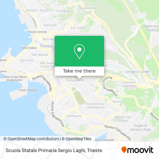 Scuola Statale Primaria Sergio Laghi map