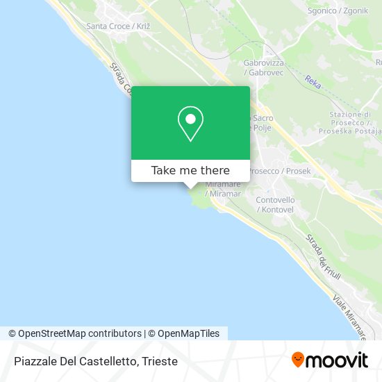 Piazzale Del Castelletto map