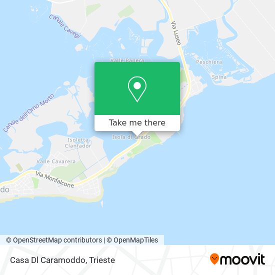 Casa Dl Caramoddo map