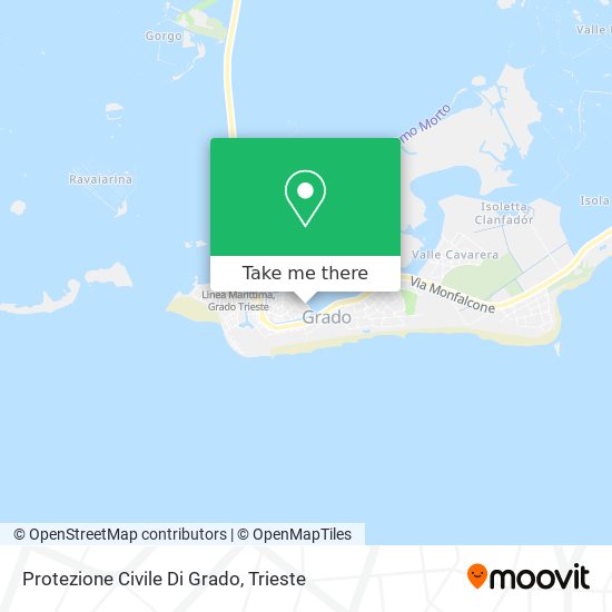 Protezione Civile Di Grado map