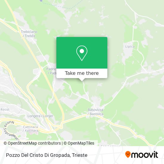 Pozzo Del Cristo Di Gropada map