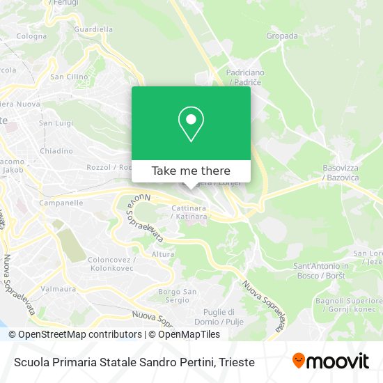 Scuola Primaria Statale Sandro Pertini map