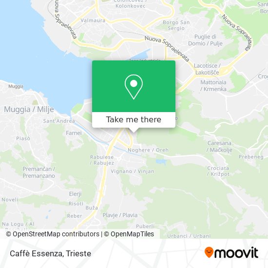Caffè Essenza map
